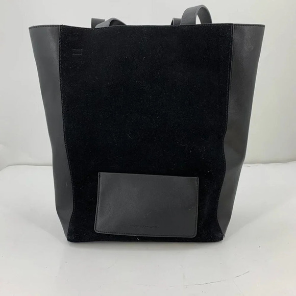 French Connection Leather Adjustable‎ Strap Medium Tote - Picture 1 of 15